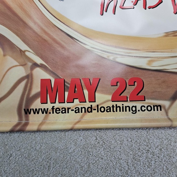 Ultra Rare 73"x45" Fear‎ And Loathing In Las Vegas Movie Canvas Poster Original - Picture 4 of 9